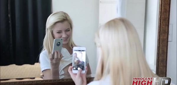  Very Cute Petite Blonde High School Teen Riley Star Accidentally Sends Teacher Selfies Gets Fucked To Orgasm